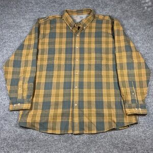 Ridgecut Toughwear Shirt Men's 3XL Button Down‎ Long Sleeve Plaid Outdoors Heavy